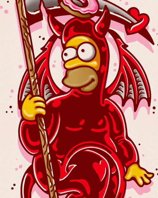 Homer Cupid Print