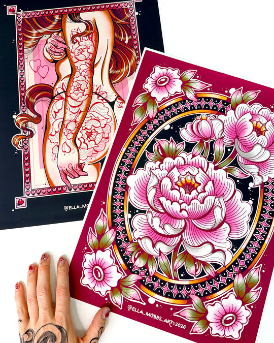 Peonies Print