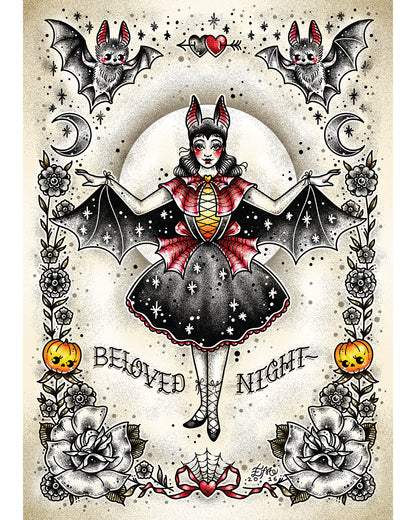 Beloved Night Art Print