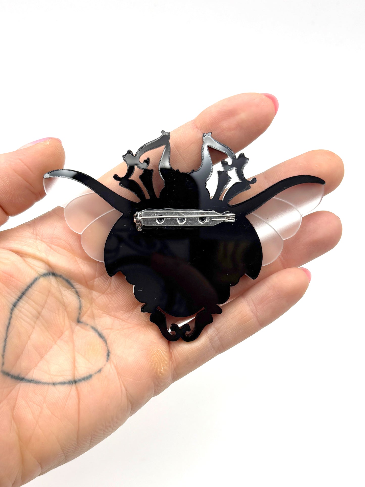 Beetle Lady Brooch