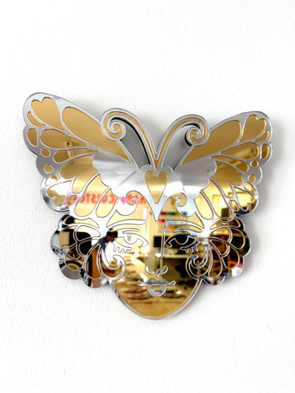 SALE Butterfly Lady Wall Hanging