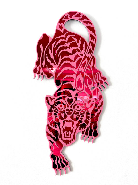 Crawling Tiger Wall Hanging