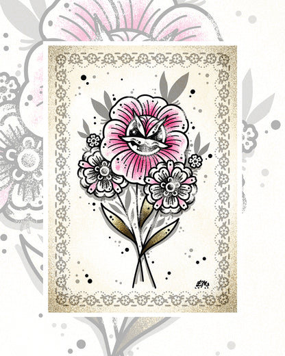 Flower Blossom Art Print