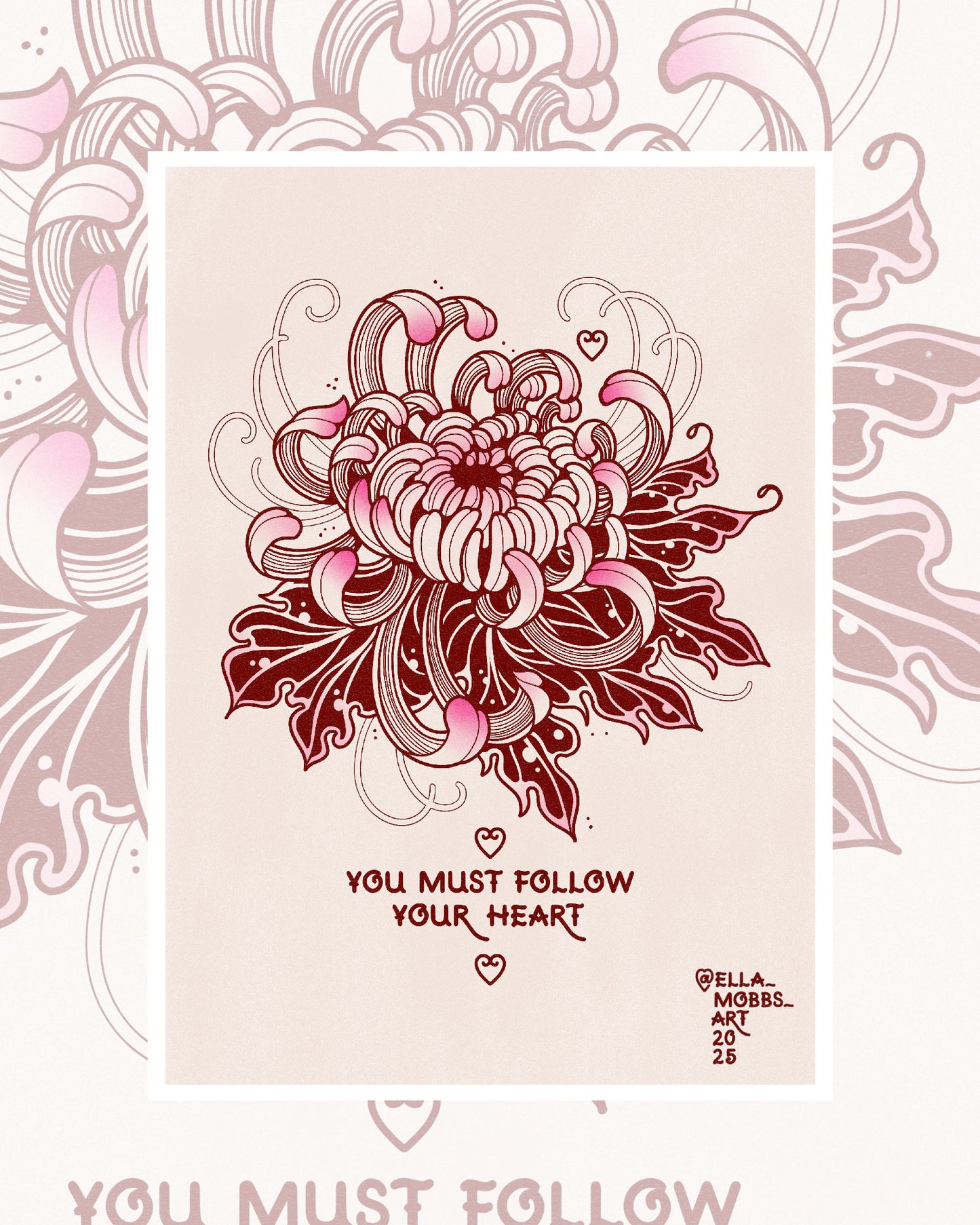 Follow Your Heart Art Print