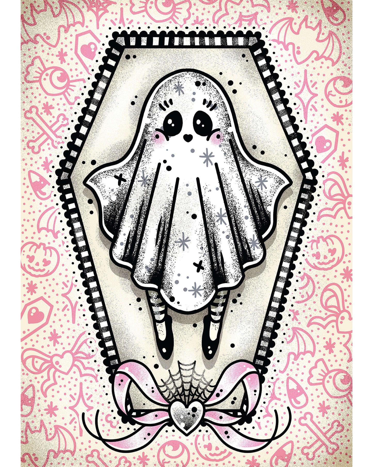 Ghost Girl Art Print