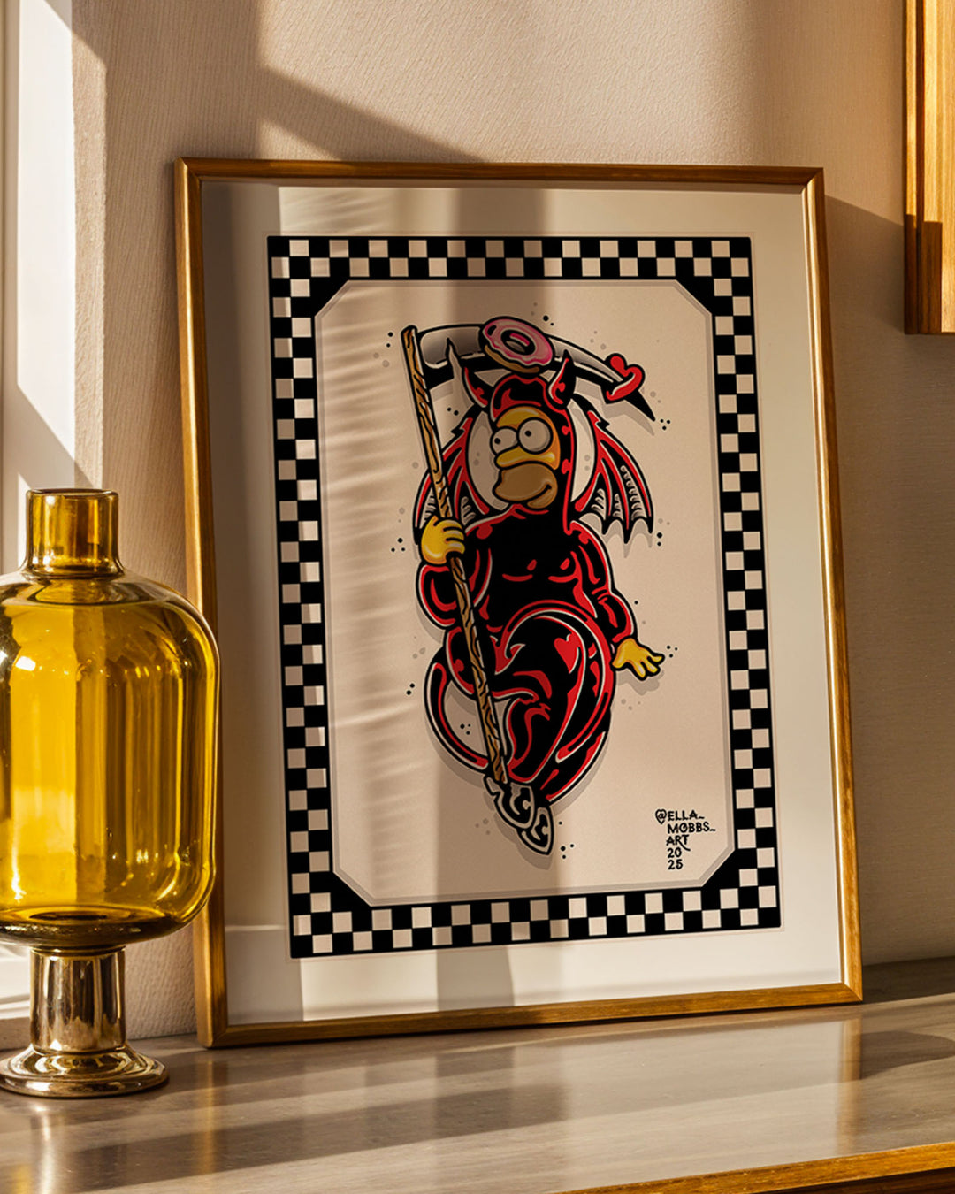 Homer Cupid Print