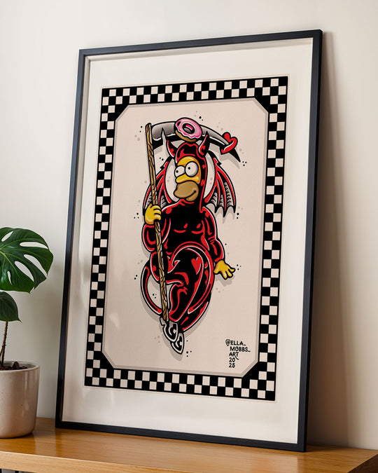 Homer Cupid Print