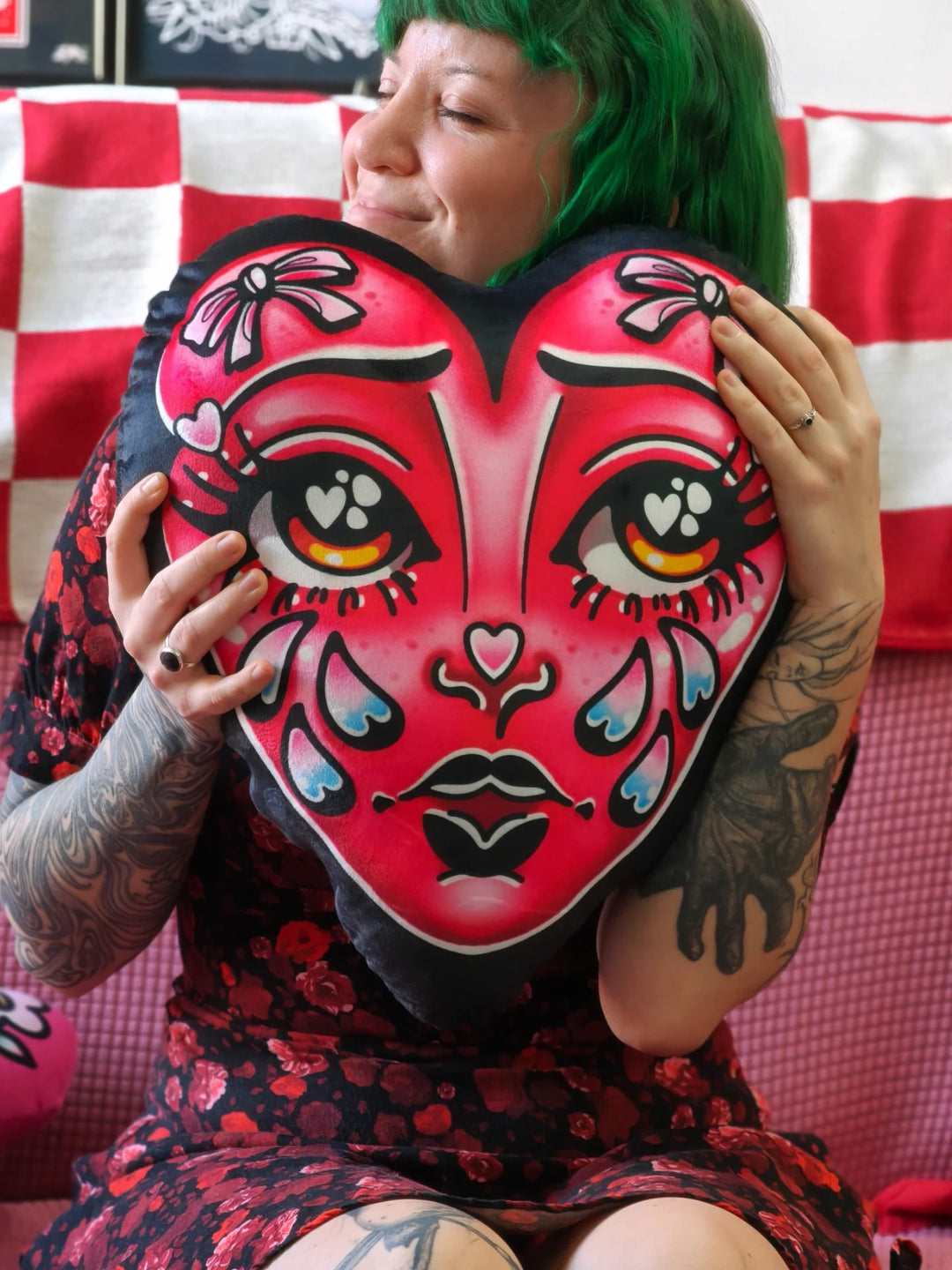 Crying Heart Pillow