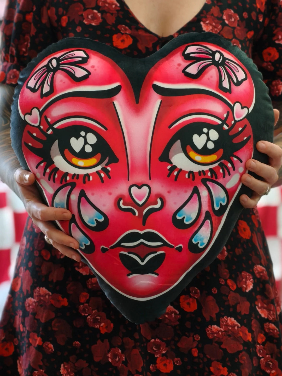 Crying Heart Pillow