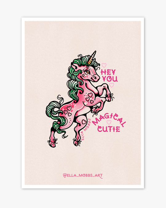Magical Unicorn Print