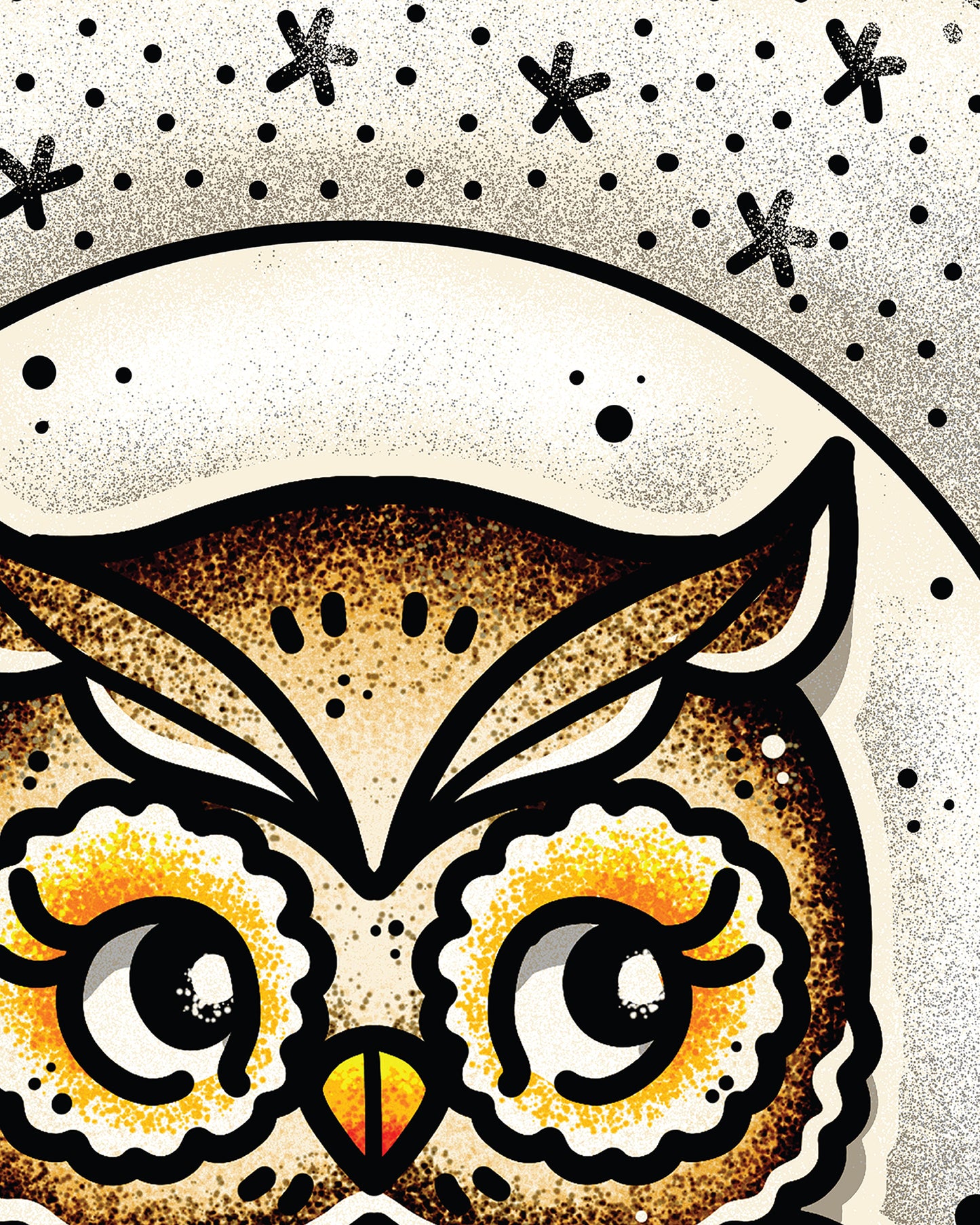 Owl Art Print