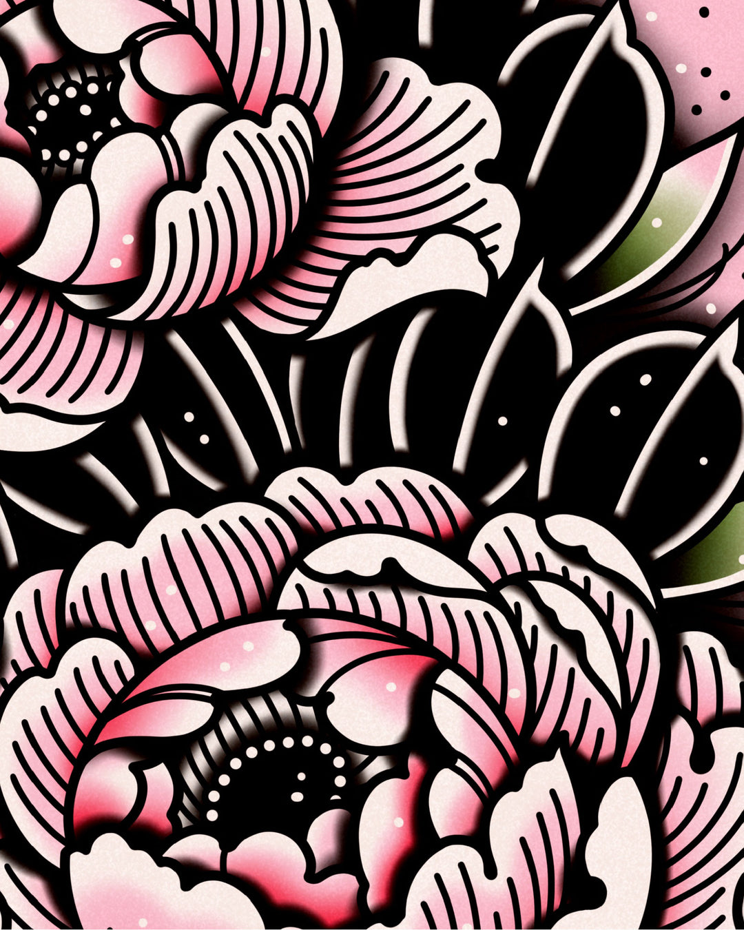 Peony Print