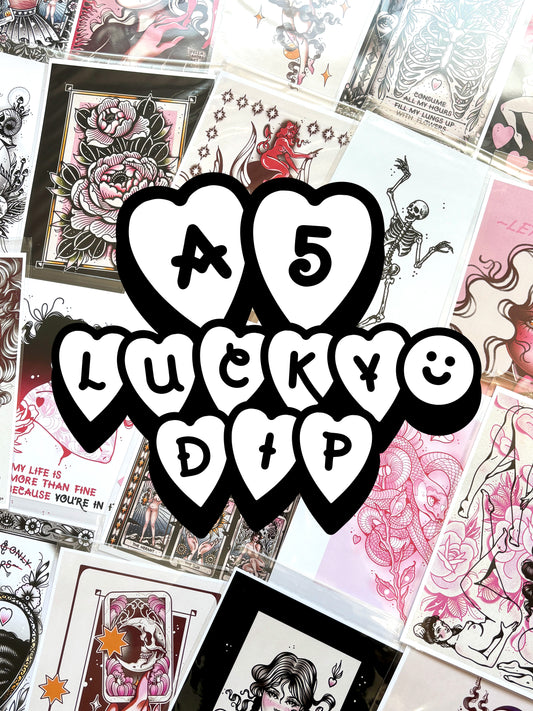 SALE A5 Lucky Dip Prints (8)