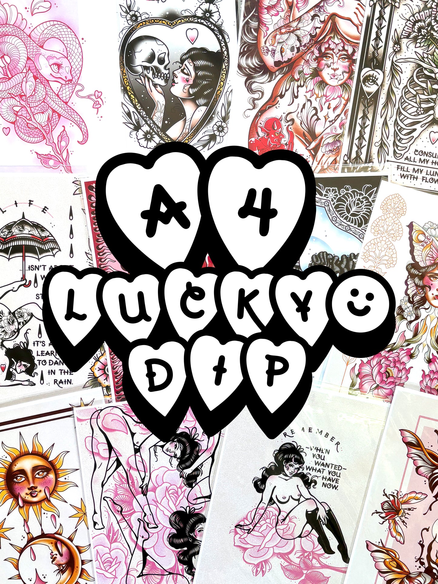 SALE A4 Lucky Dip 5 Prints