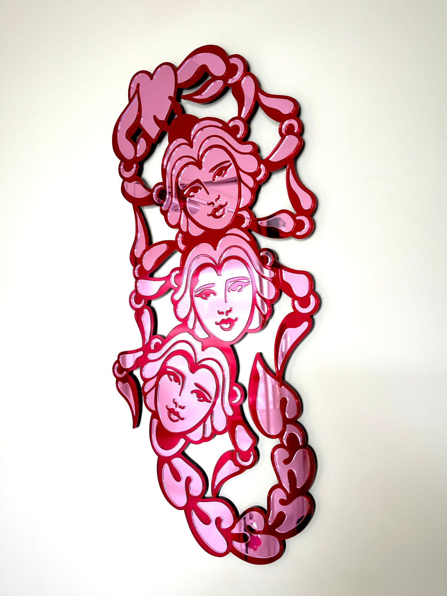 Scorpion Ladies Mirror Wall Hanging