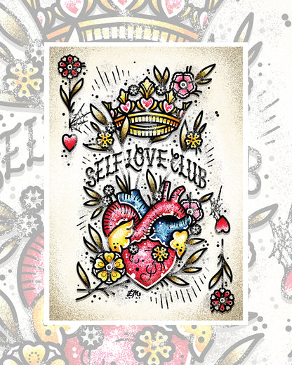 Self Love Club Art Print