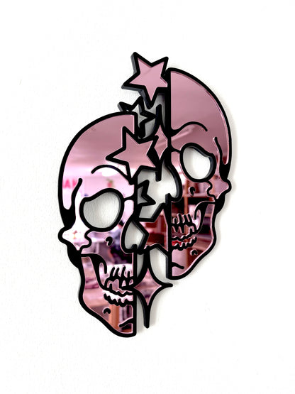 Skull with Stars Wall Hanging