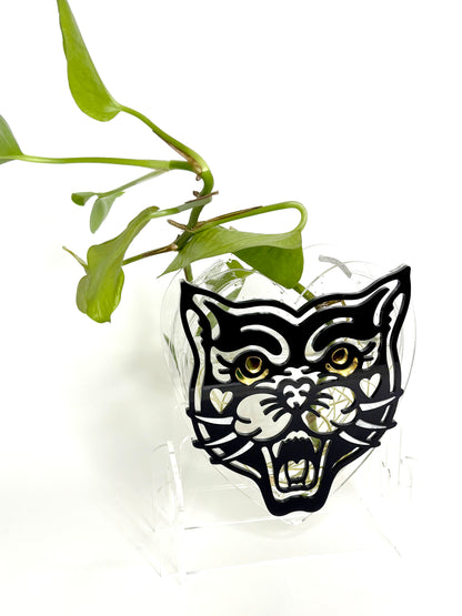 Panther Heart Vase