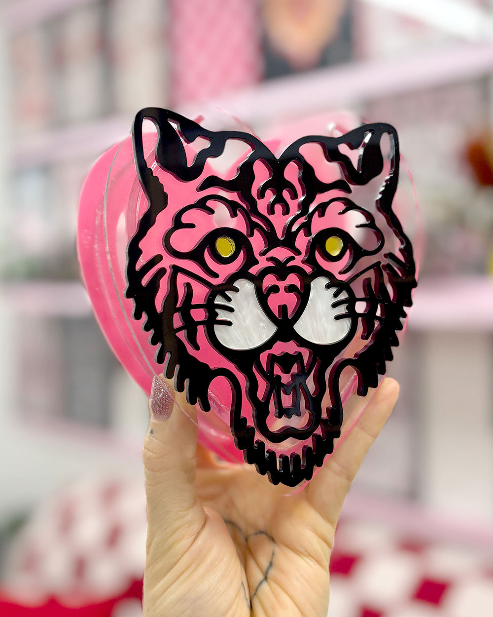 Tiger Heart Vase