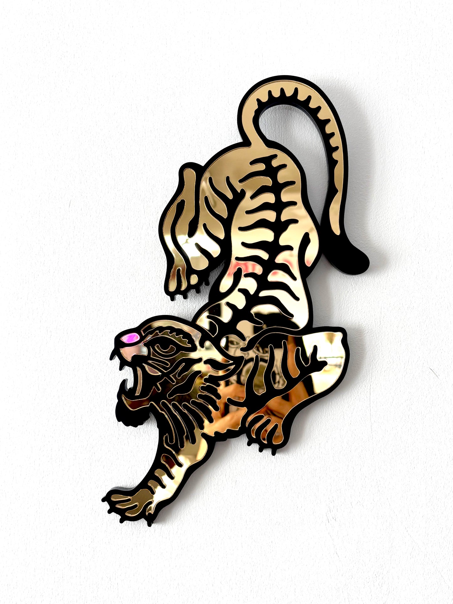 Crawling Tiger Wall Hanging