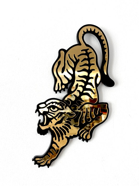 Crawling Tiger Wall Hanging