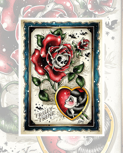 Truly Thine Art Print
