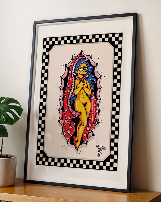 Virgin Marge Print