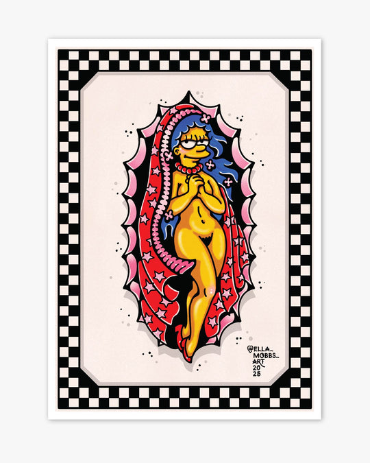 Virgin Marge Print