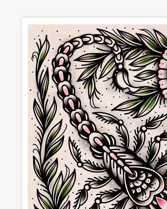 Aim High Scorpion Print - Ella Mobbs