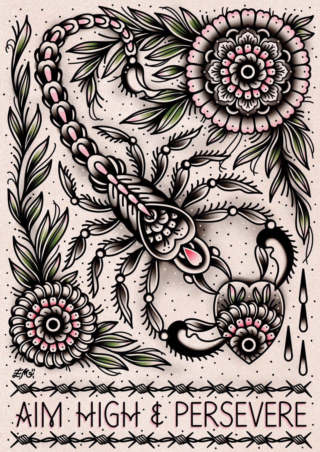 Aim High Scorpion Print - EllaMobbs