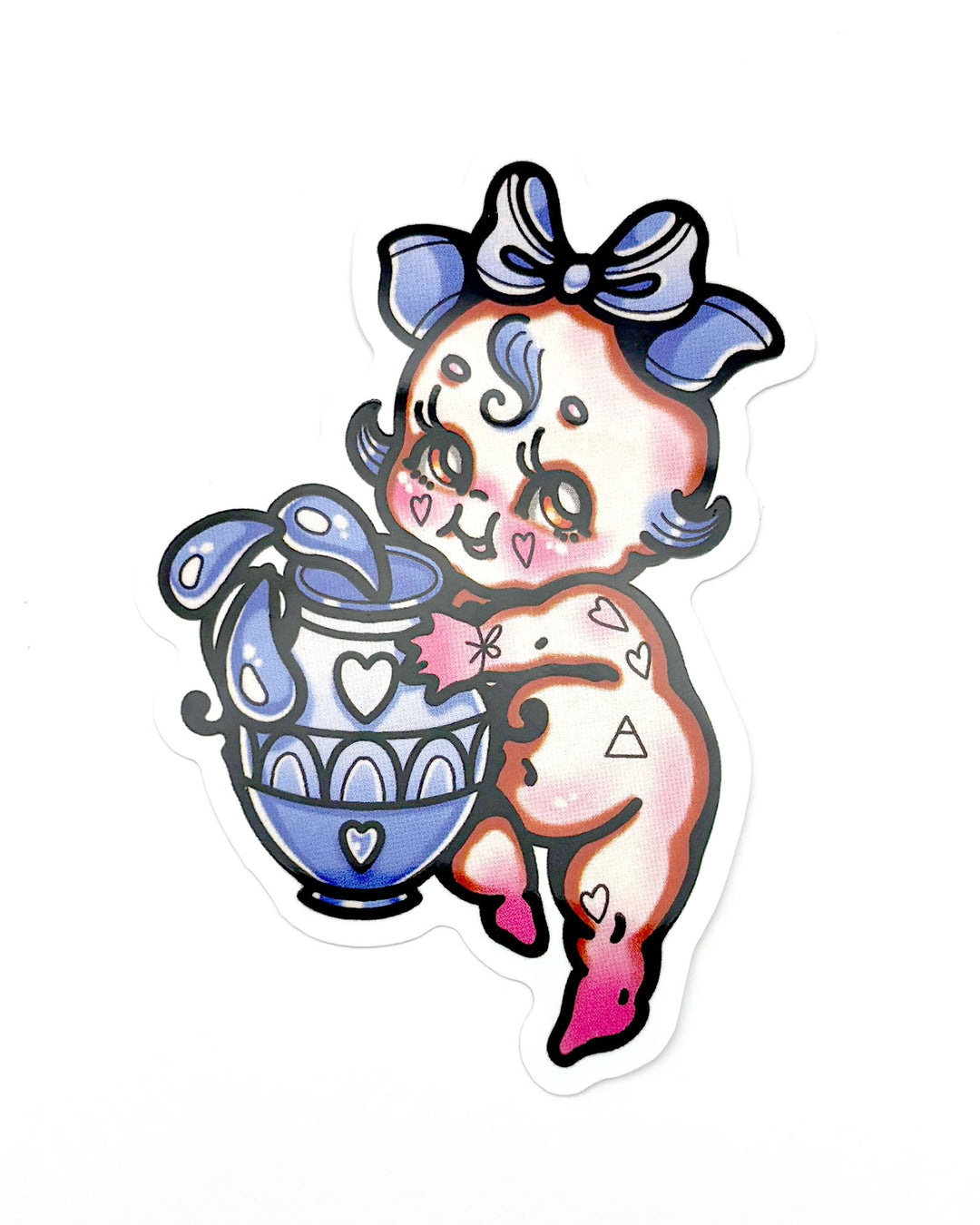Aquarius Sticker - Ella Mobbs