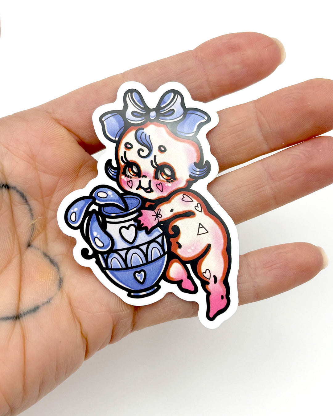 Aquarius Sticker - Ella Mobbs