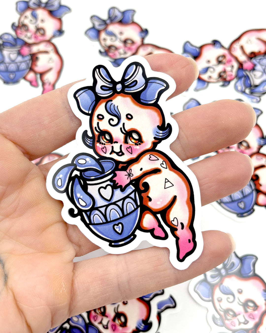 Aquarius Sticker - Ella Mobbs