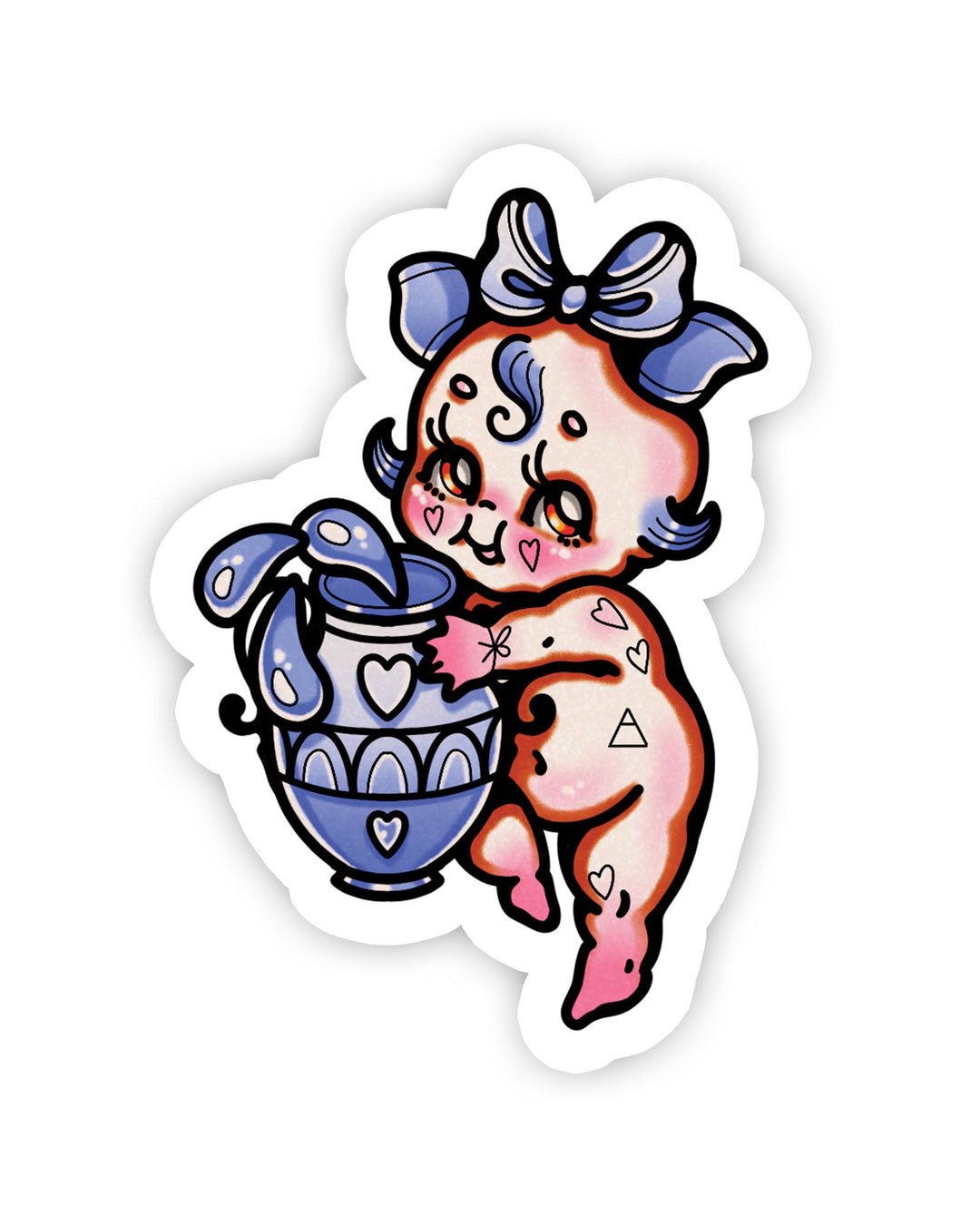 Aquarius Sticker - Ella Mobbs