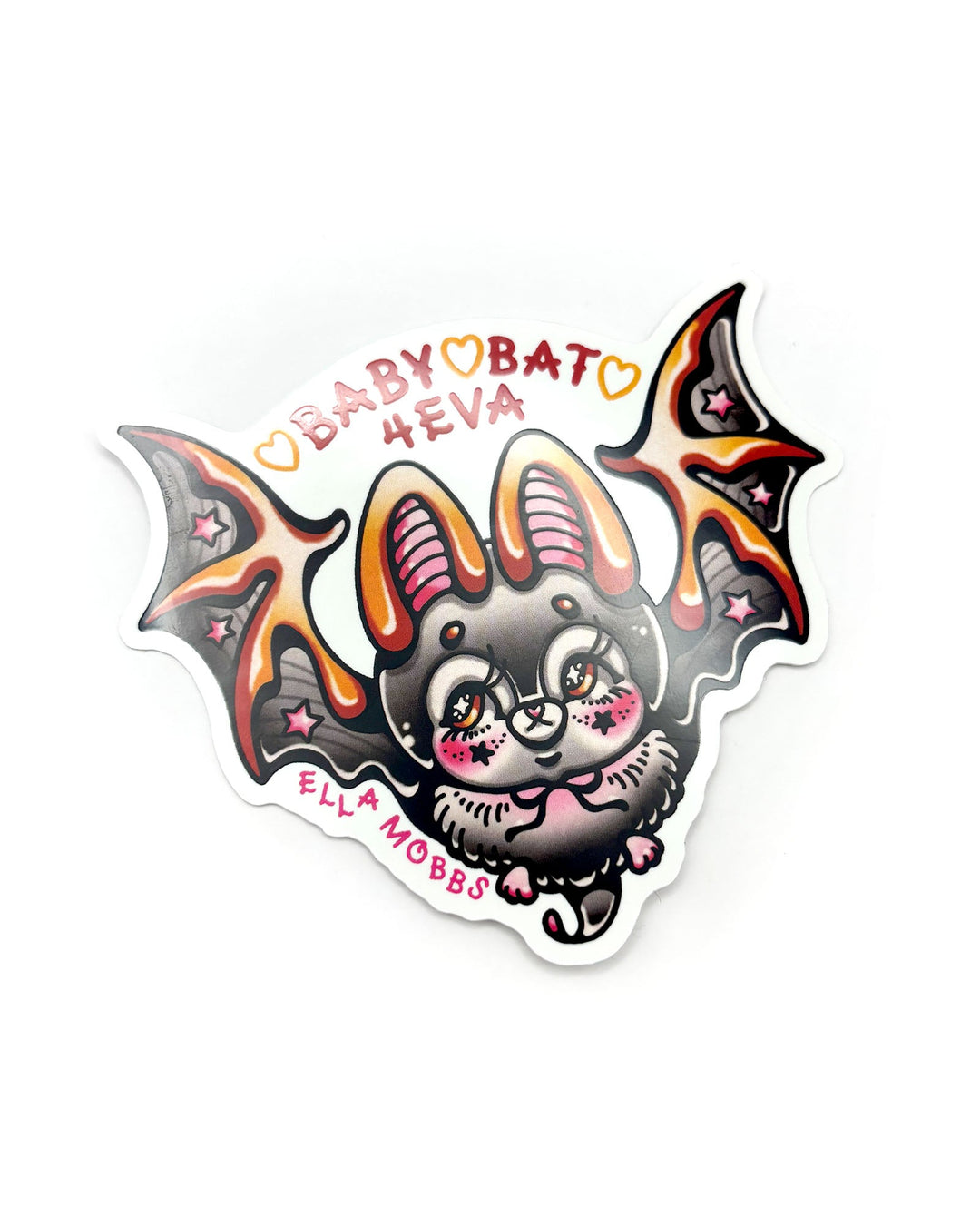 Baby Bat Sticker - Ella Mobbs
