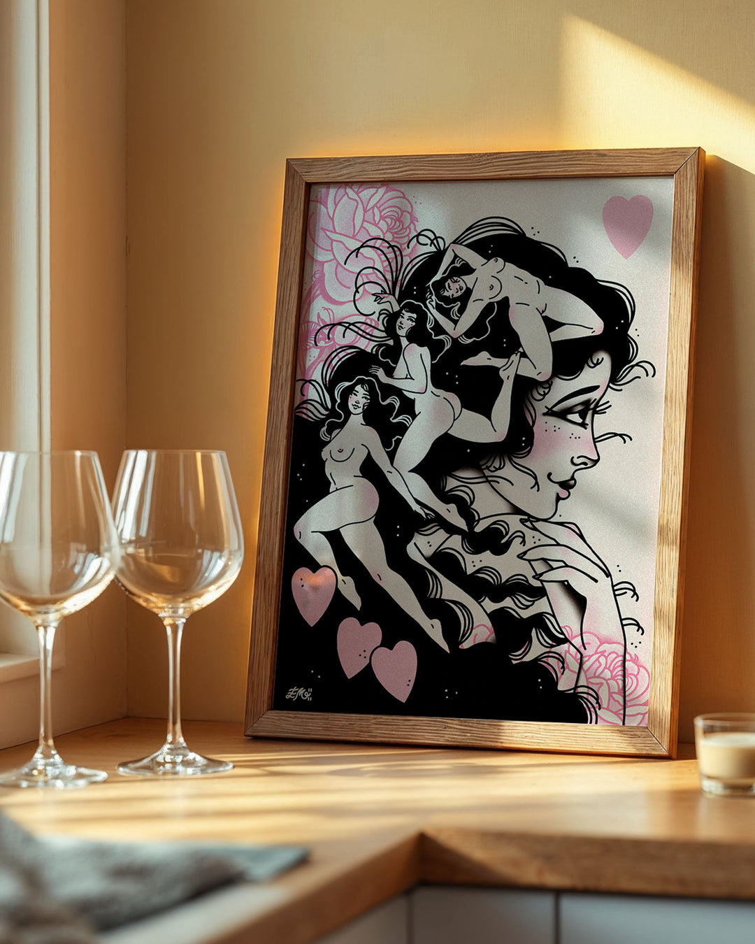 Back in My Head Print