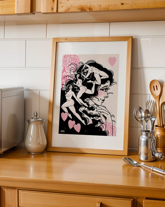 Back in My Head Print - Ella Mobbs