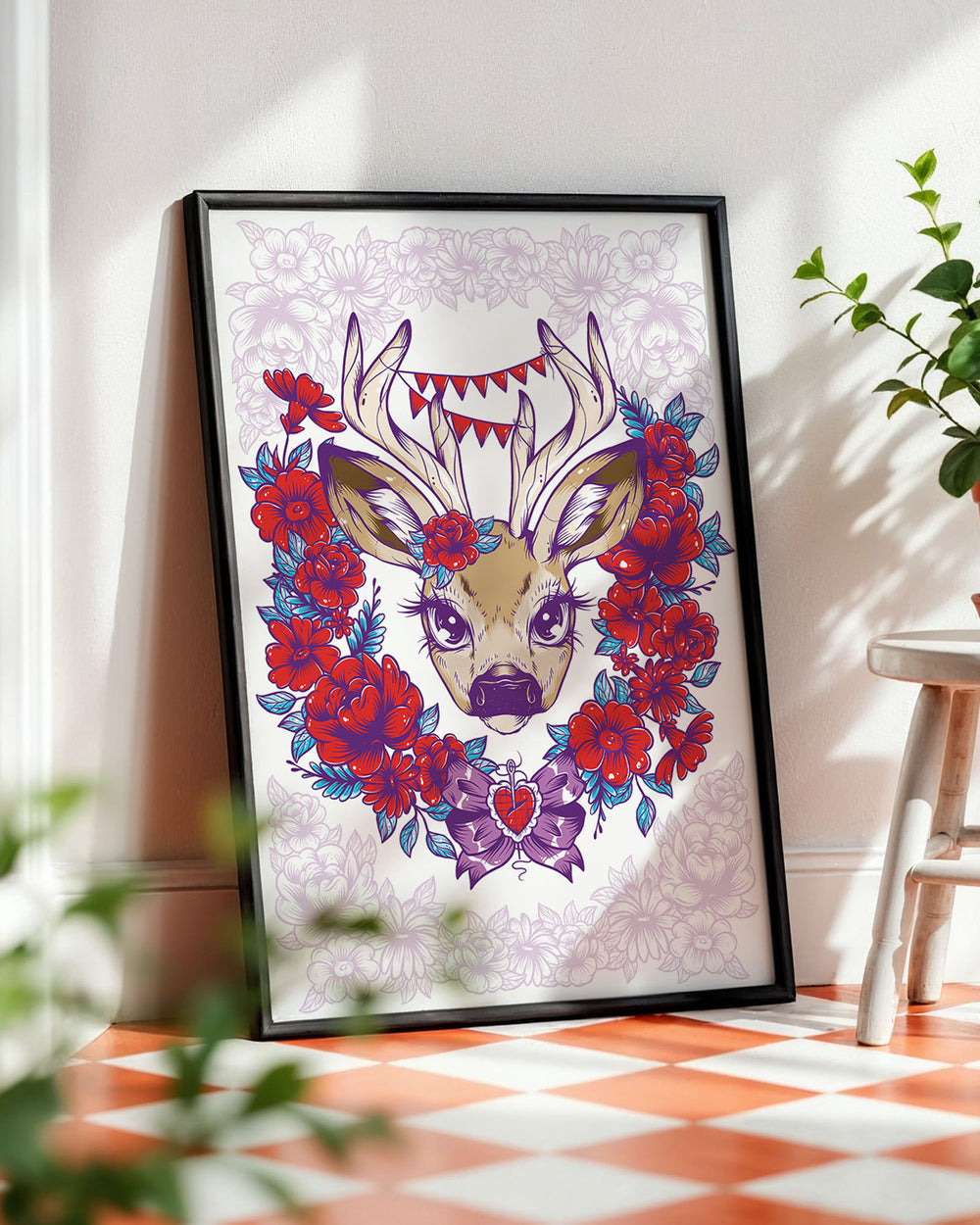 Bambi Deer Print