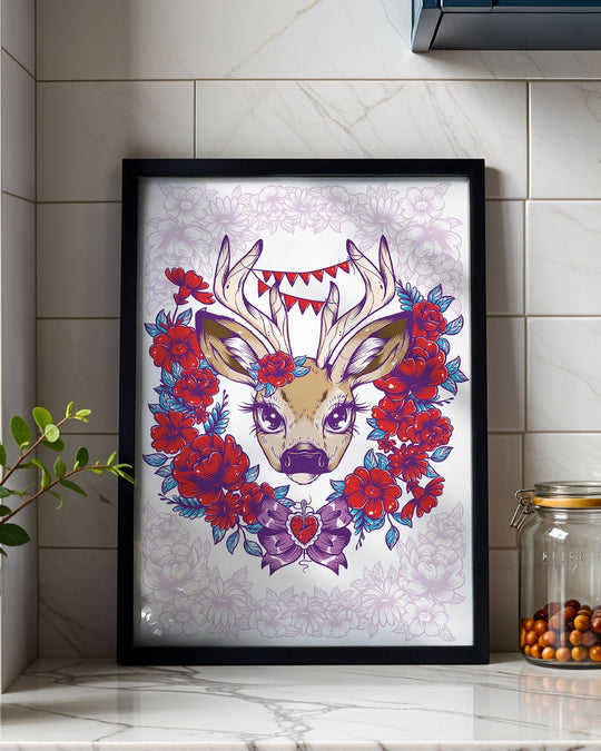 Bambi Deer Print - Ella Mobbs
