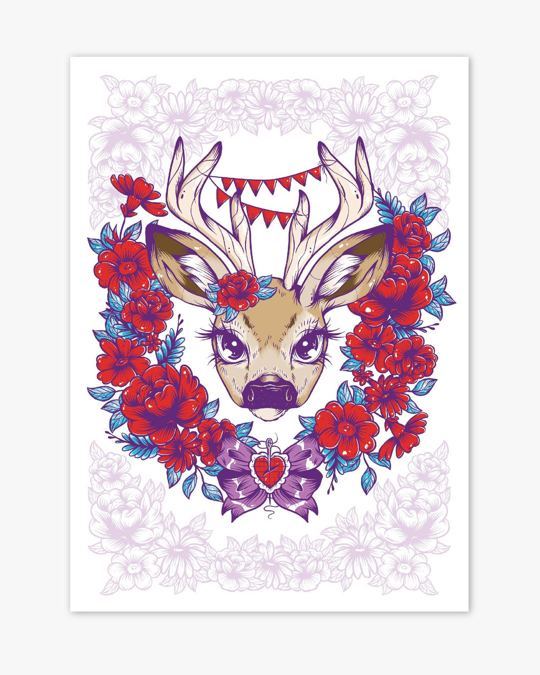 Bambi Deer Print - Ella Mobbs