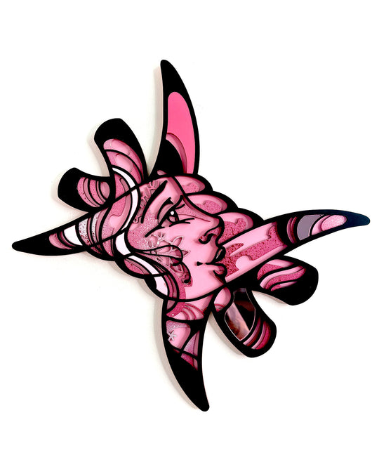 Barbed Face 40cm/15.7" (Painted 