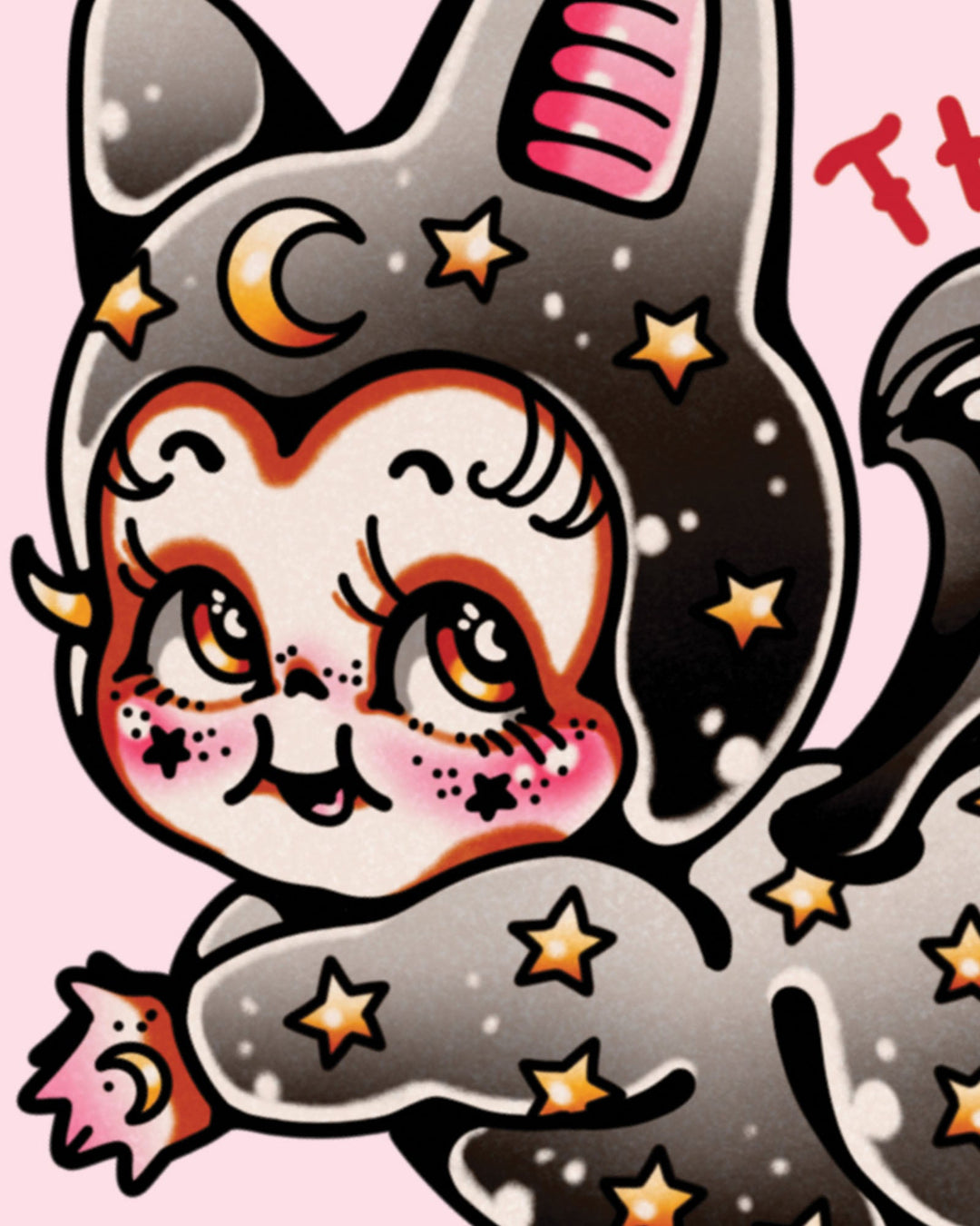 Bat Dreamer Print - Ella Mobbs