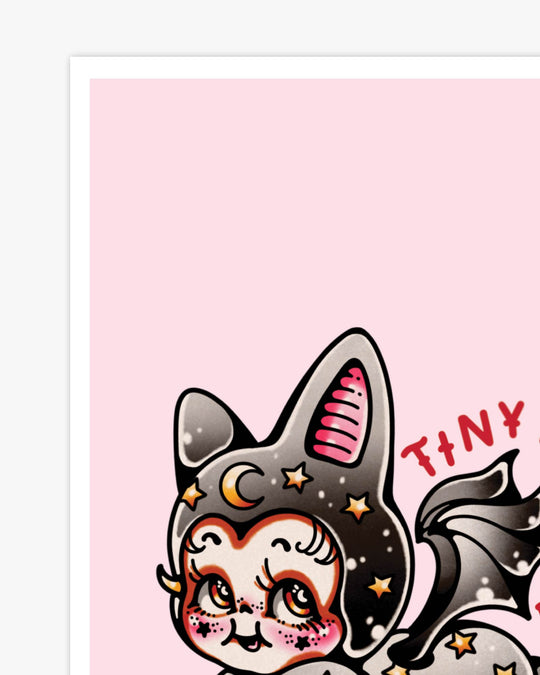 Bat Dreamer Print - Ella Mobbs