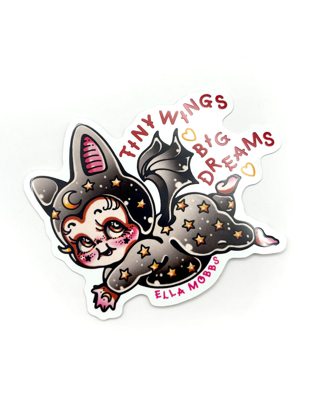 Bat Dreamer Sticker - Ella Mobbs