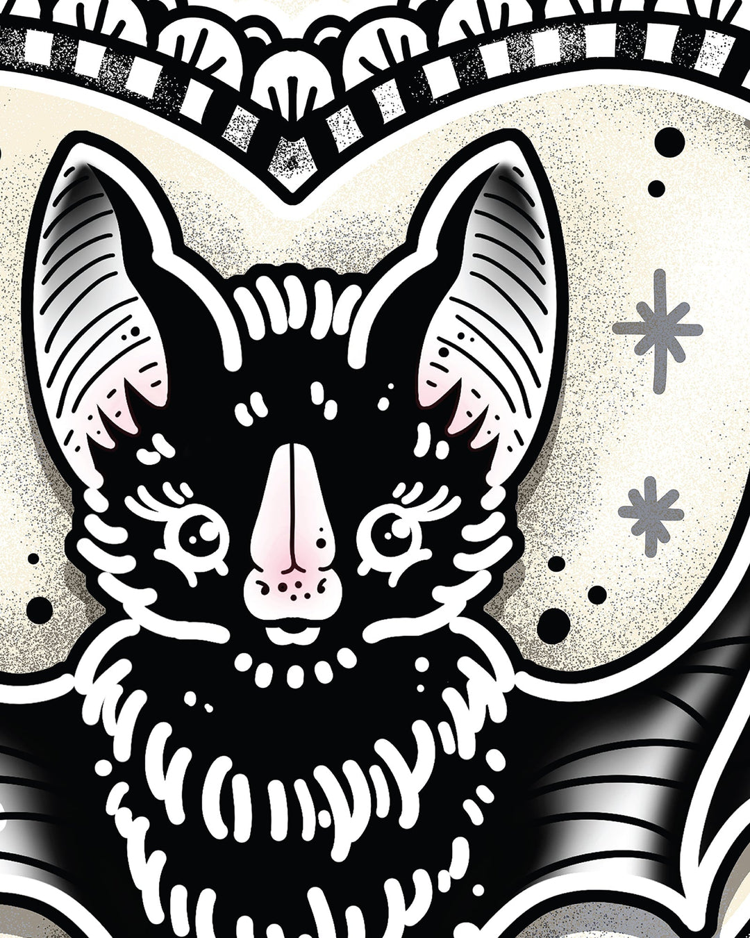 Bat Echoes Print - Ella Mobbs