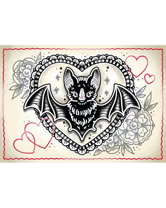 Bat Echoes Print - Ella Mobbs