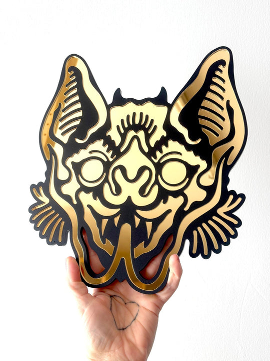 Bat Face Wall Hanging - EllaMobbs