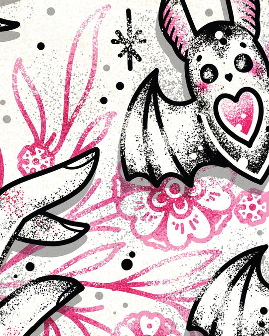 Bat Walker Print - Ella Mobbs