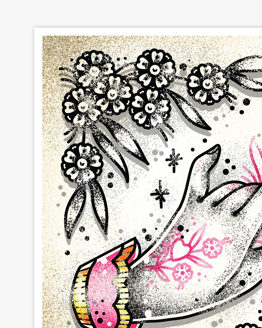 Bat Walker Print - Ella Mobbs