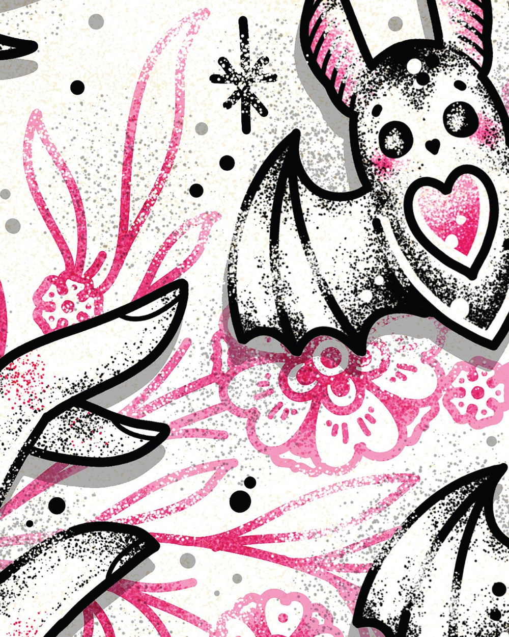 Bat Walker Print - EllaMobbs